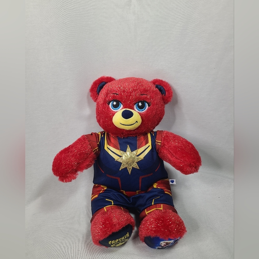Build-A-Bear Workshop Captain Marvel With Outfit-16 Inch